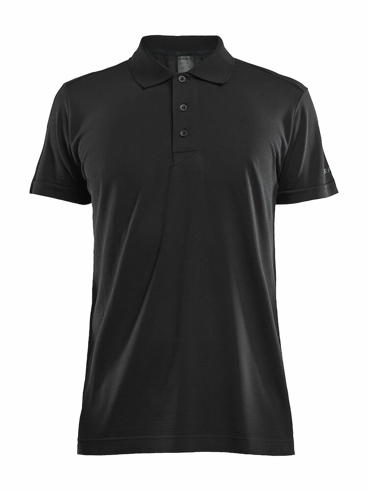 Adv Seamless Polo Shirt M Black S