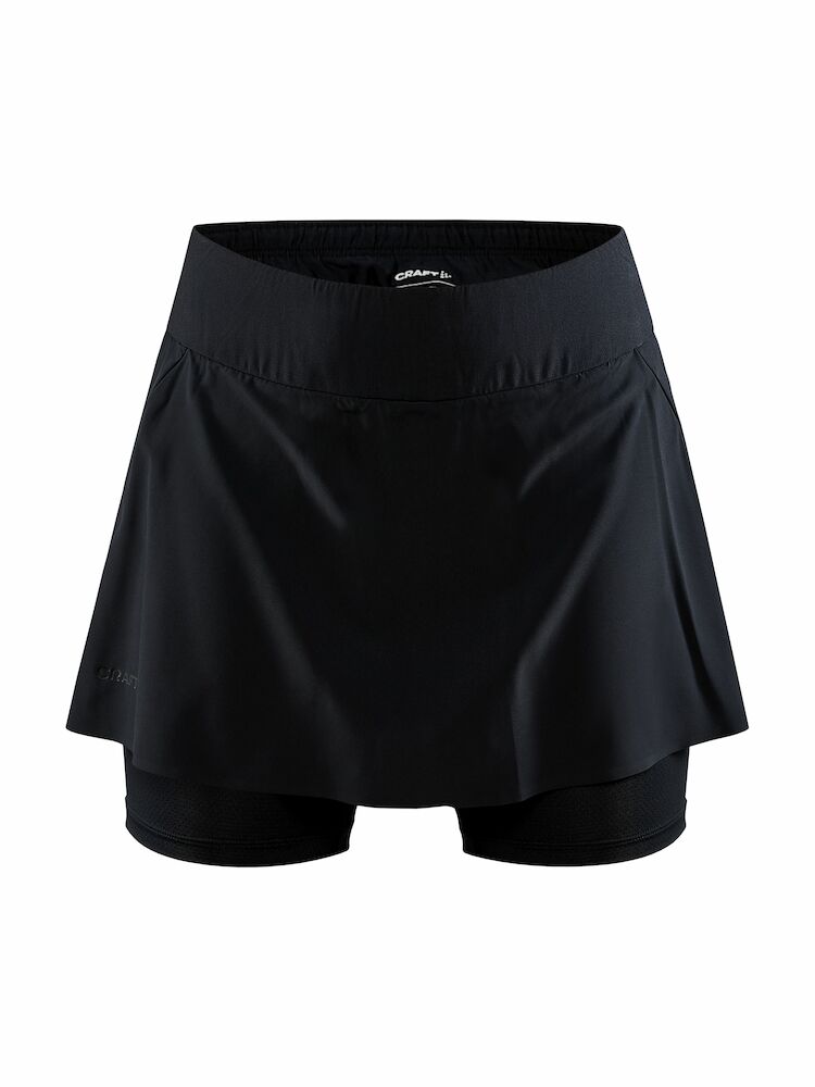 Pro Hypervent 2in1 Skirt W Black XS