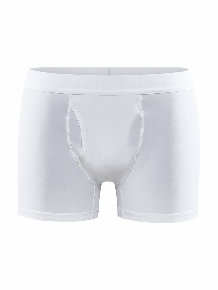 Core Dry Boxer 3-inch M White S