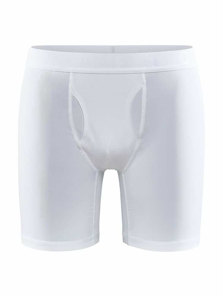 Core Dry Boxer 6-inch M White S