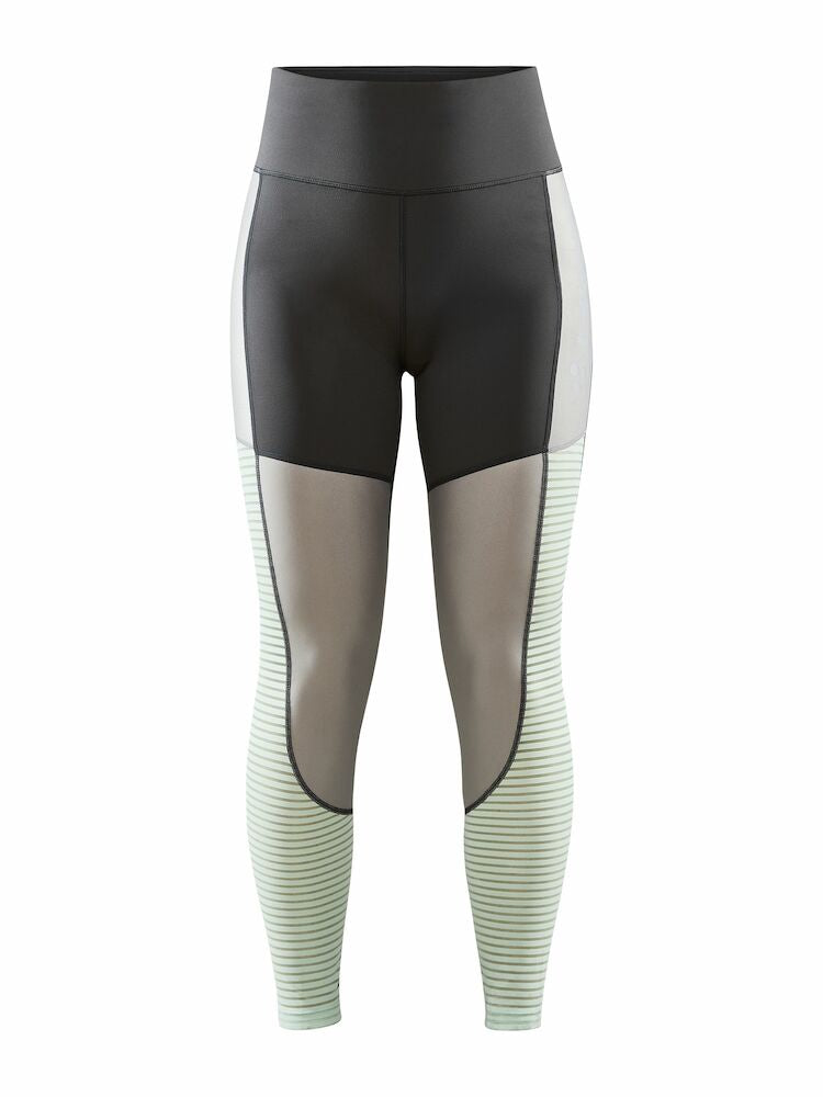 Adv Charge Shiny Tights W Granite/ash S