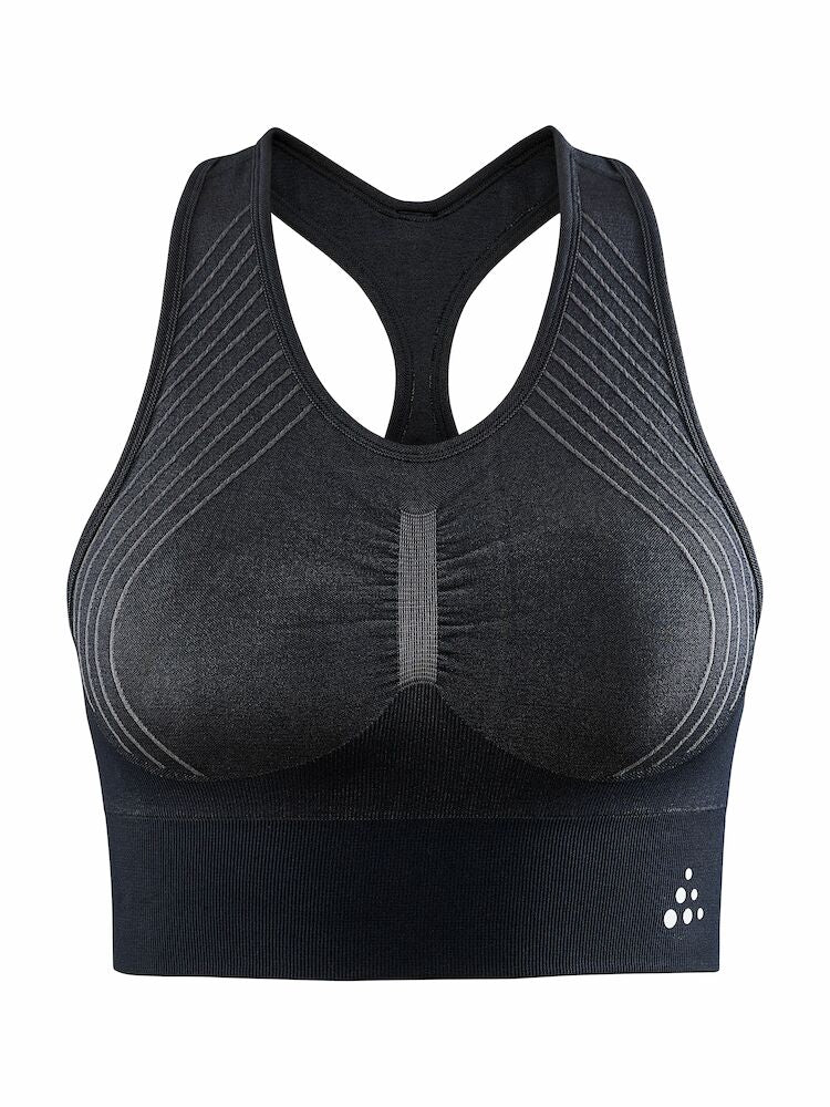 Adv Charge Fuseknit Top W Black/white XS