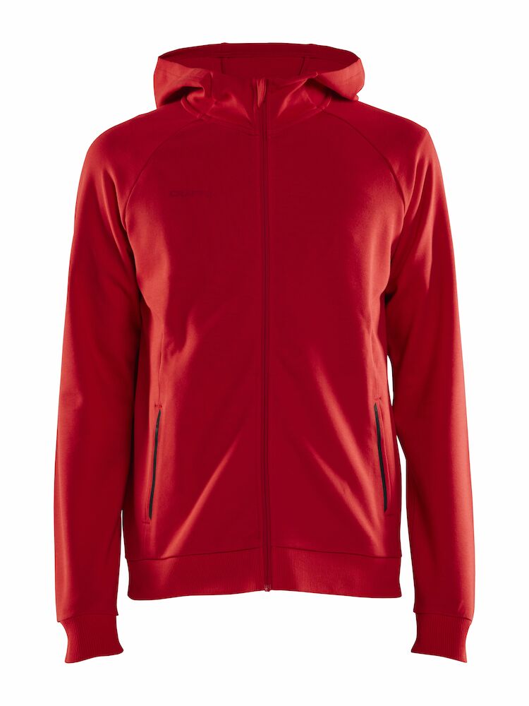 Core Soul Full Zip Hood M Bright Red XS
