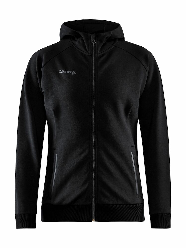 Core Soul Full Zip Hood W Black XS