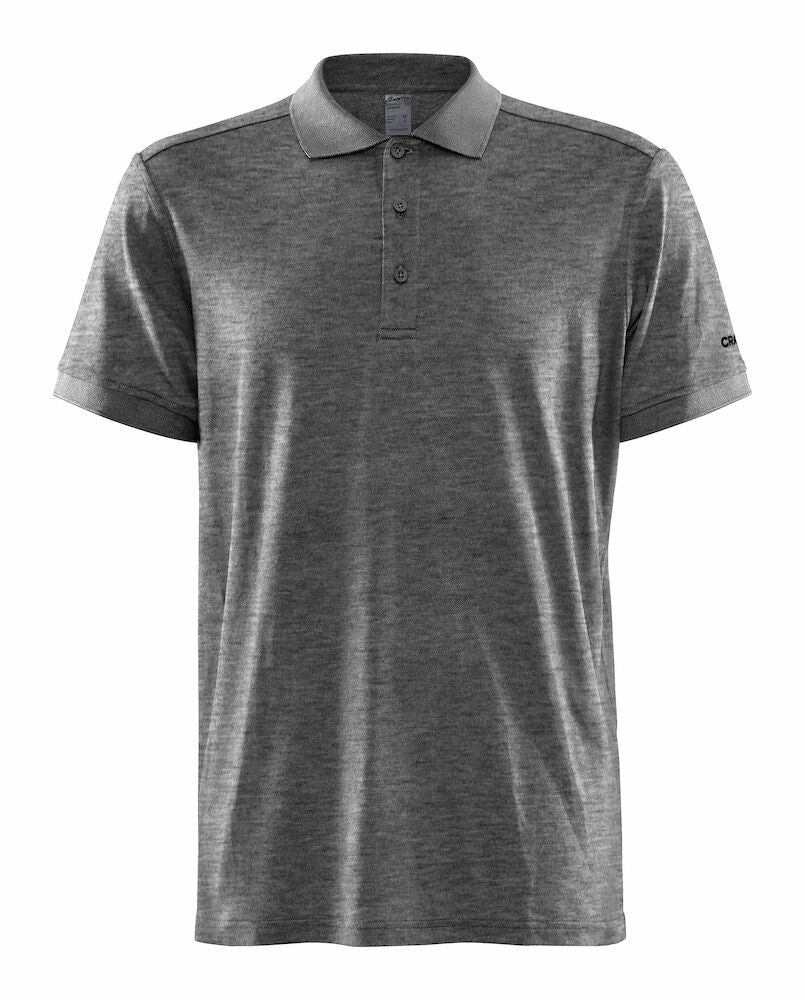 Core Blend Polo Shirt M Dark Grey Melange S