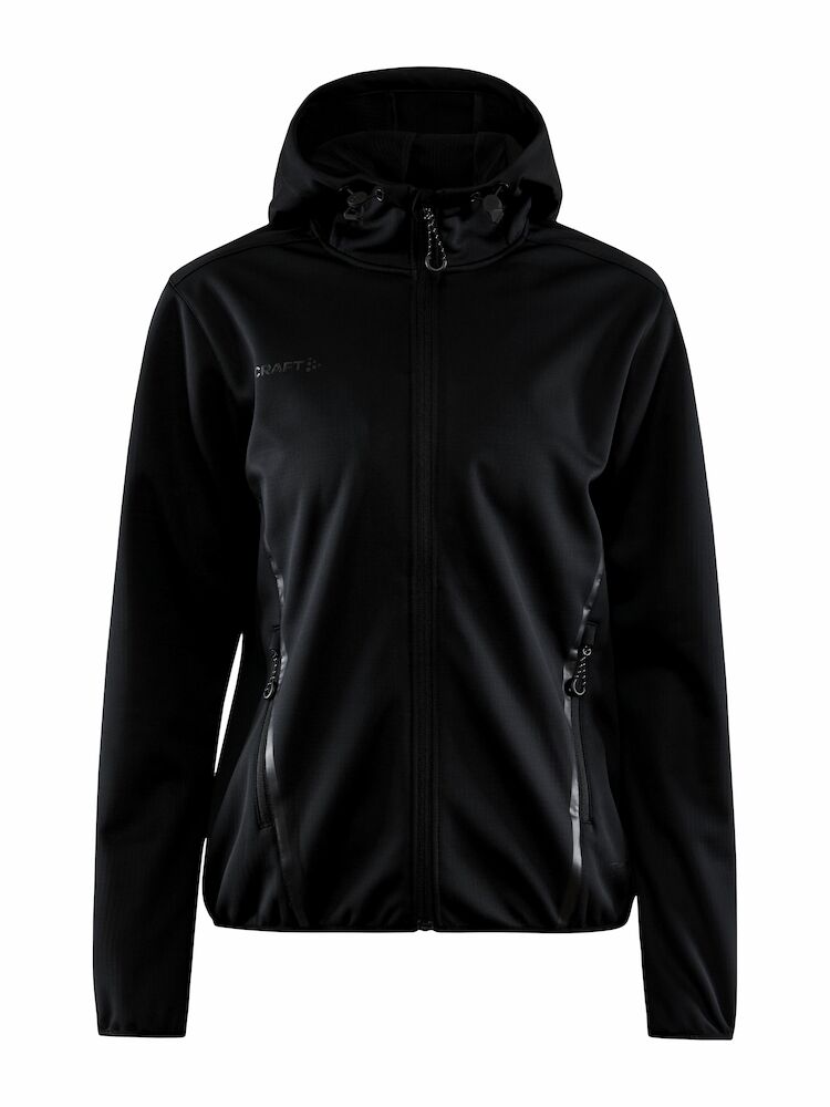 Adv Explore Soft Shell Jacket W Black XS