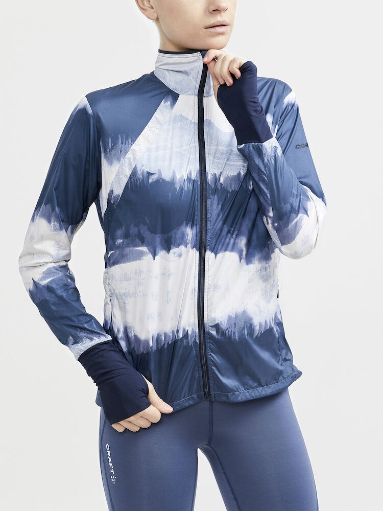 ADV Essence Wind Jacket W Multi-Blues