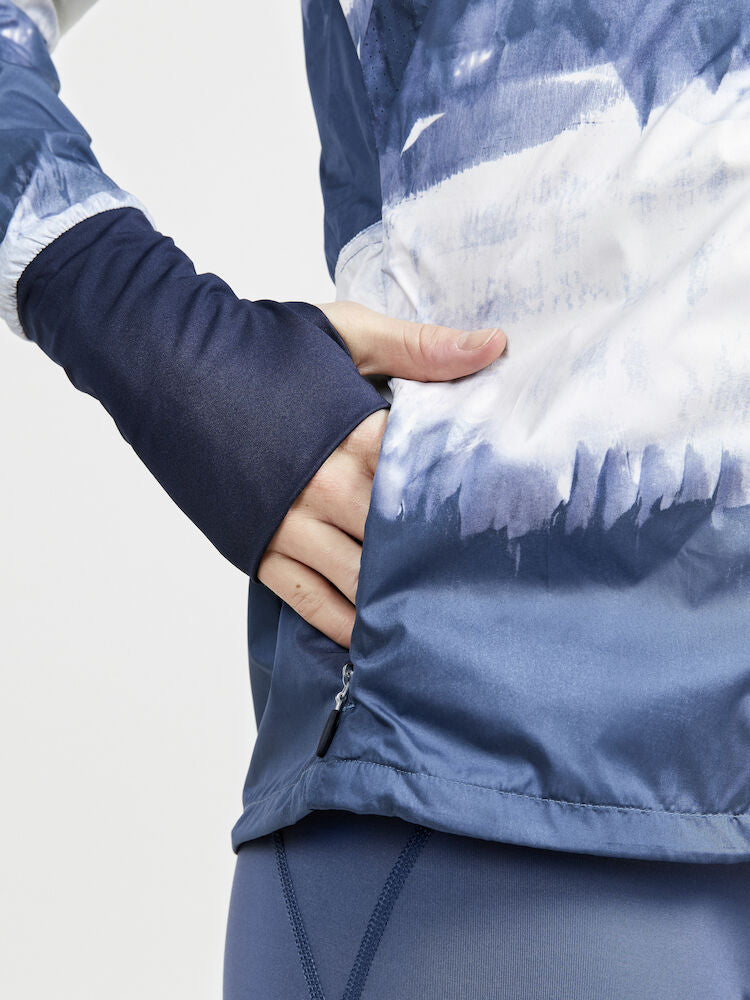 ADV Essence Wind Jacket W Multi-Blues