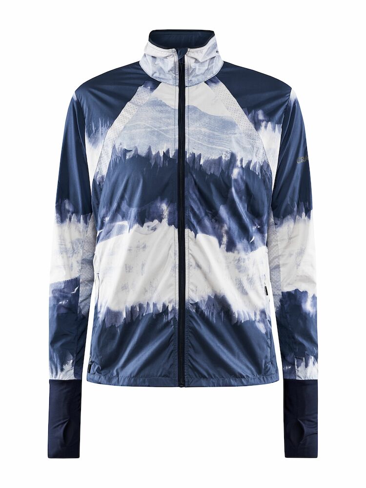 Adv Essence Wind Jacket W Multi-blues L