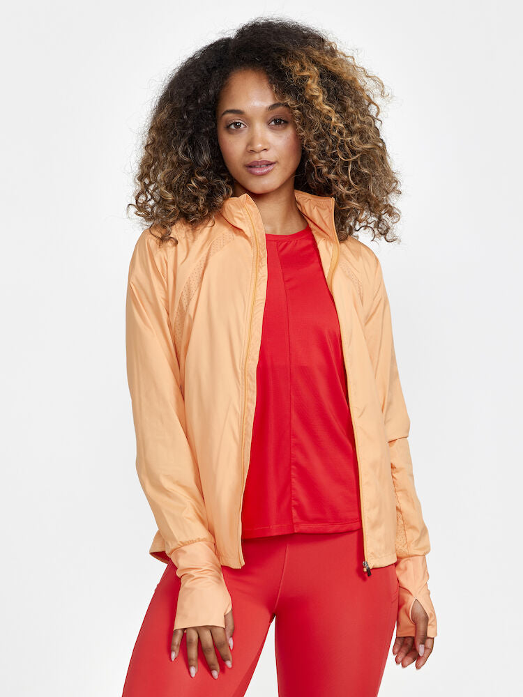 ADV Essence Wind Jacket W Peach