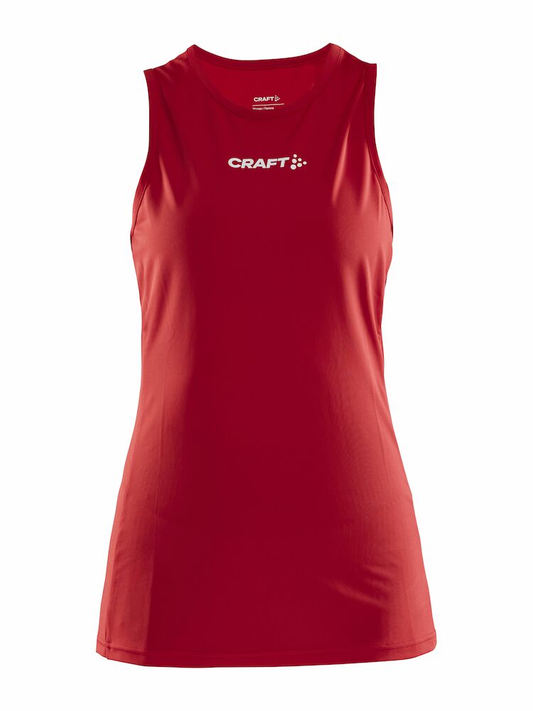 Rush Singlet W Bright Red XS