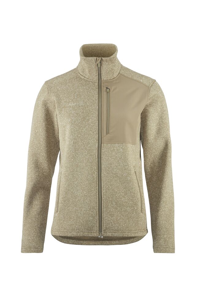 Adv Explore Heavy Fleece Jacket W Raw Melange XS