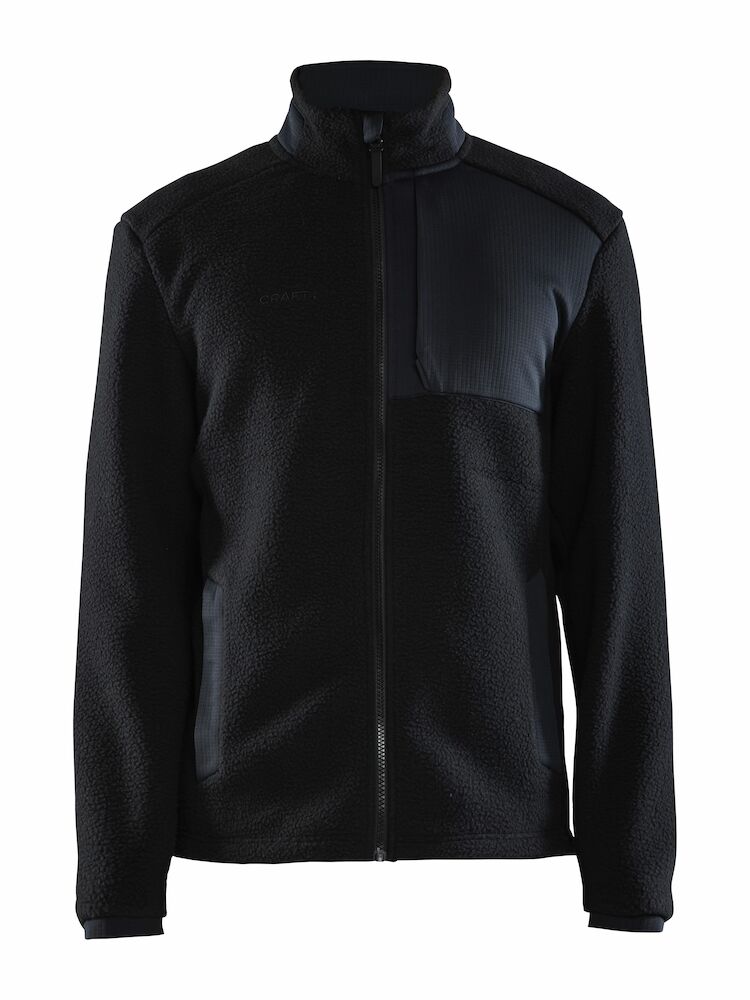 Adv Explore Pile Fleece Jacket M Black S