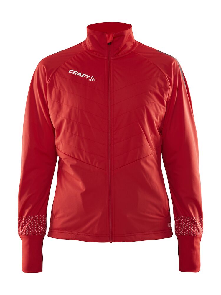 Adv Nordic Ski Club Jacket W Bright Red XS