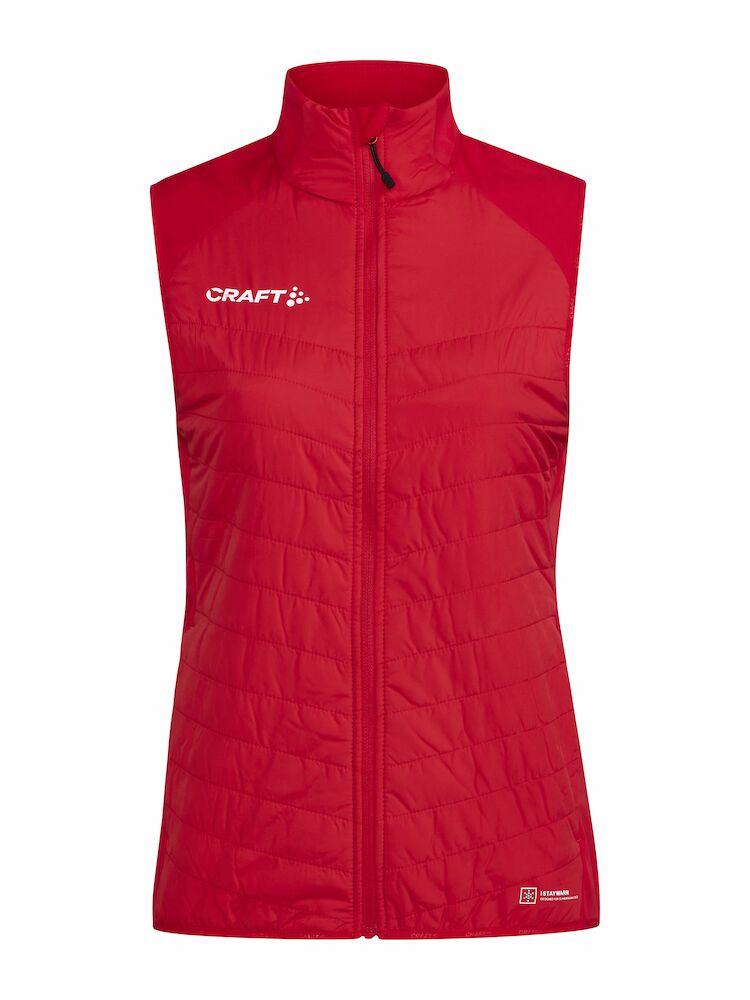 Adv Nordic Ski Club Vest W Bright Red XS