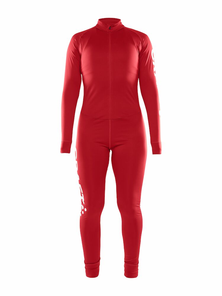 ADV Nordic Ski Club Suit W Bright Red XS