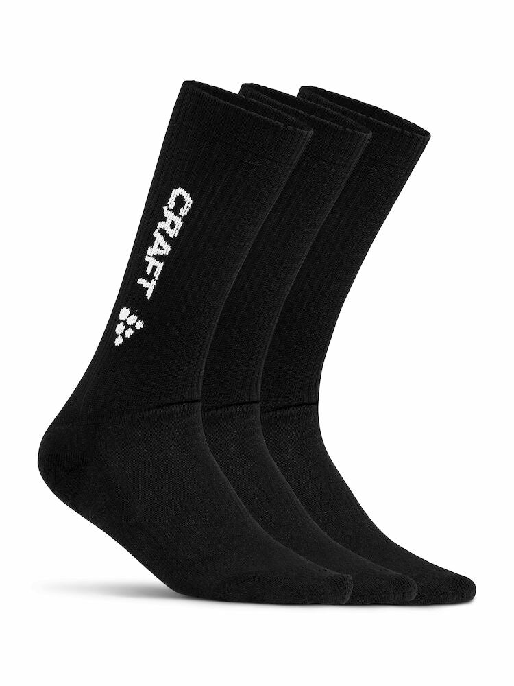 Progress Indoor 3-pack Sock Black 28/30