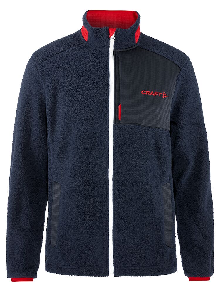 NOR Explore Pile Fleece Jacket M Blaze-Bright S