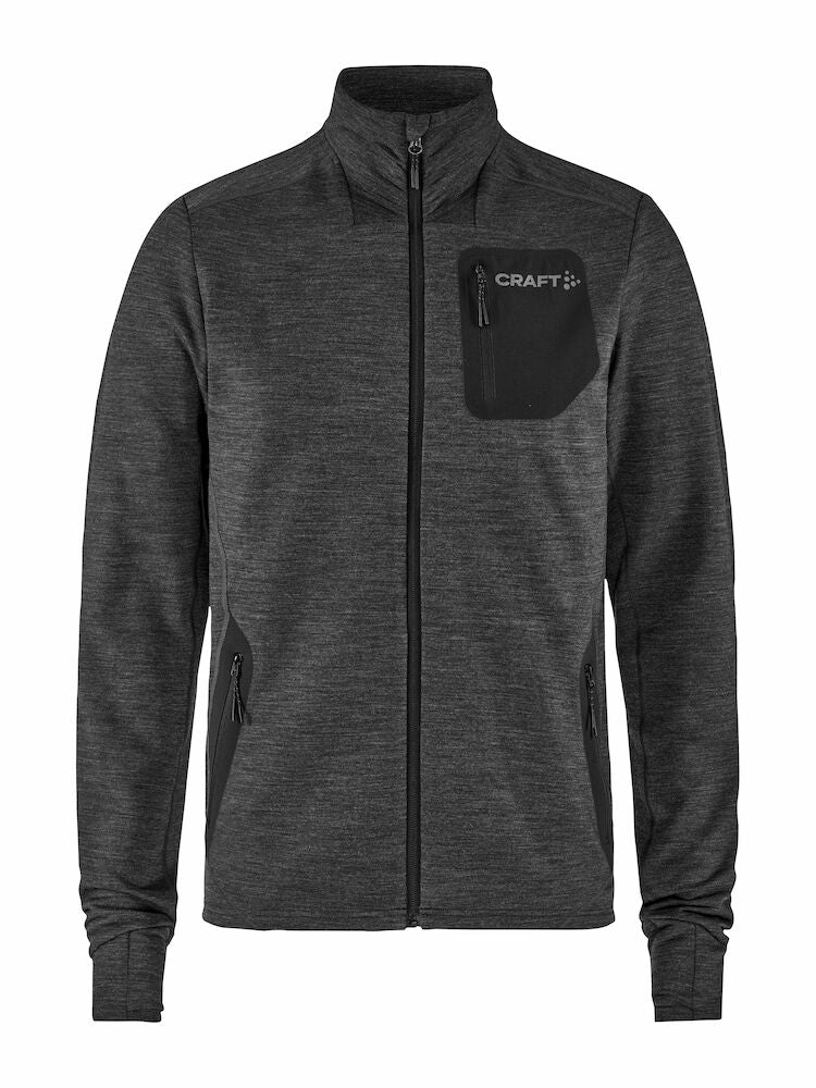 PRO Explore Wool Midlayer M Black Melange S