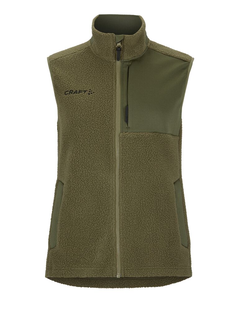 Adv Explore Pile Fleece Vest W Rift XS