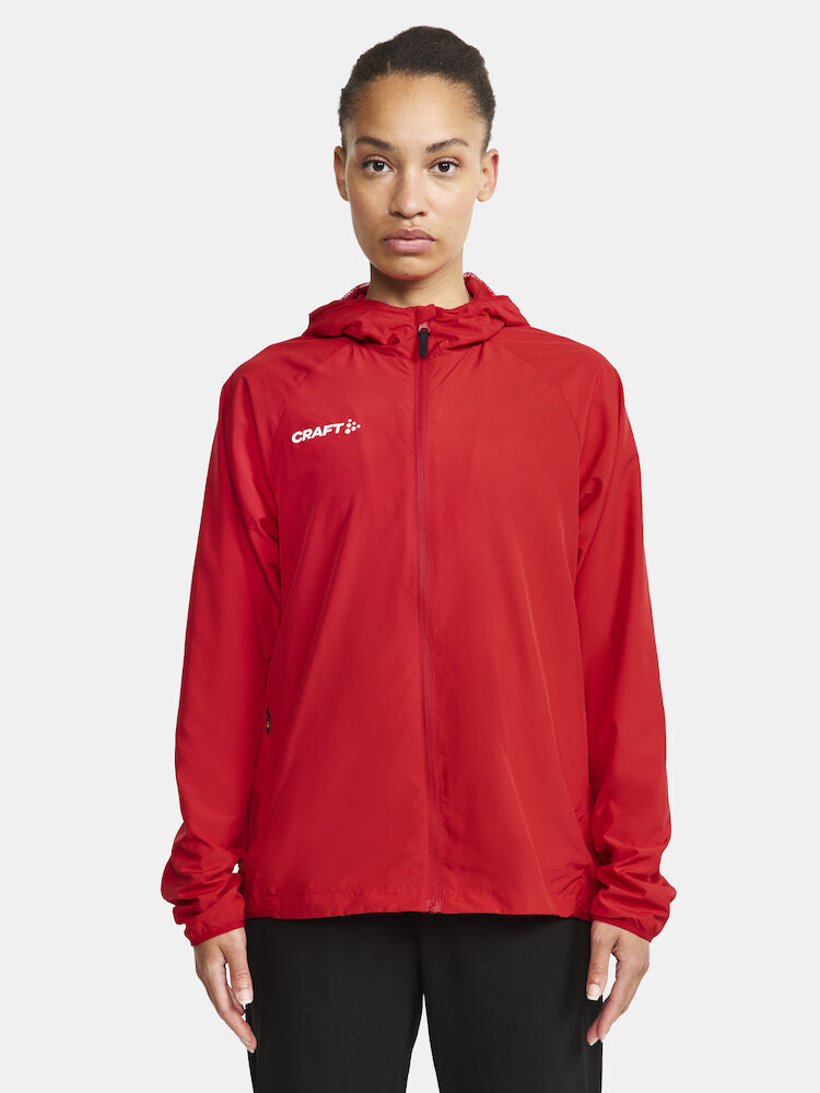 Squad Wind Jacket W BRIGHT RED XS