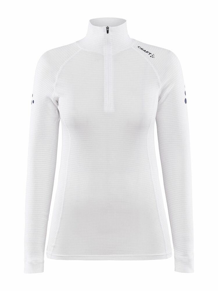 NOR Pro Wool Extreme X Half Zip LS White-Blaze XS