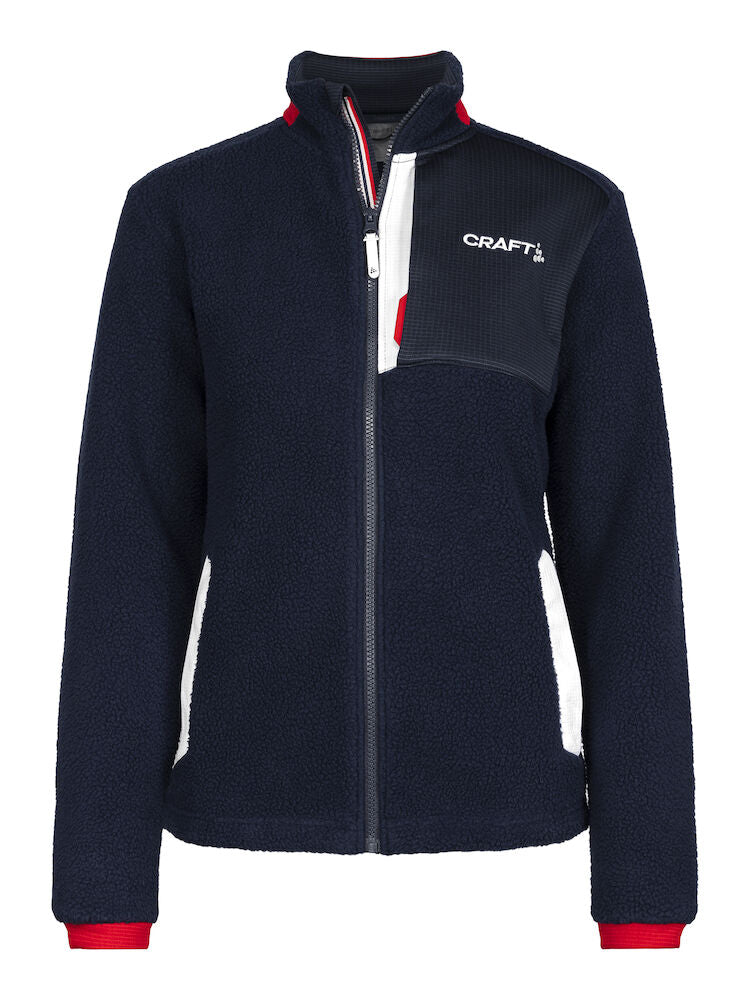 NSFL Explore Pile Fleece Jacket W Blaze XS