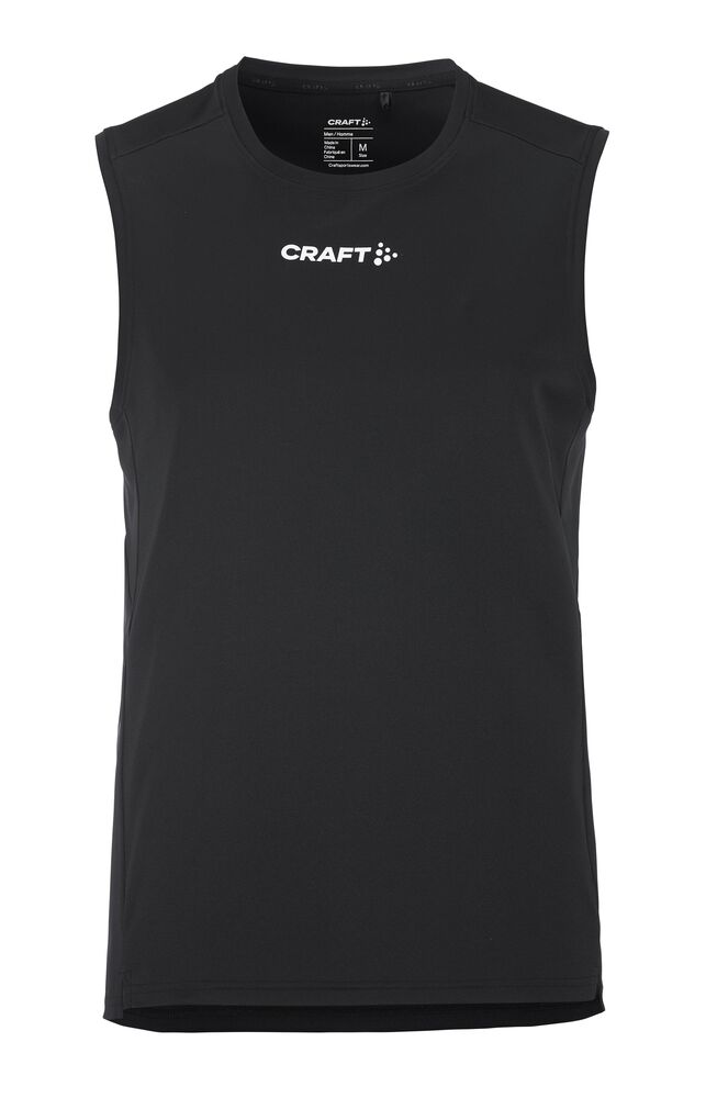 Rush 2.0 Singlet M Black XS