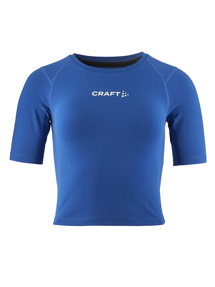 Rush 2.0 Crop Tee W Club Cobolt XS