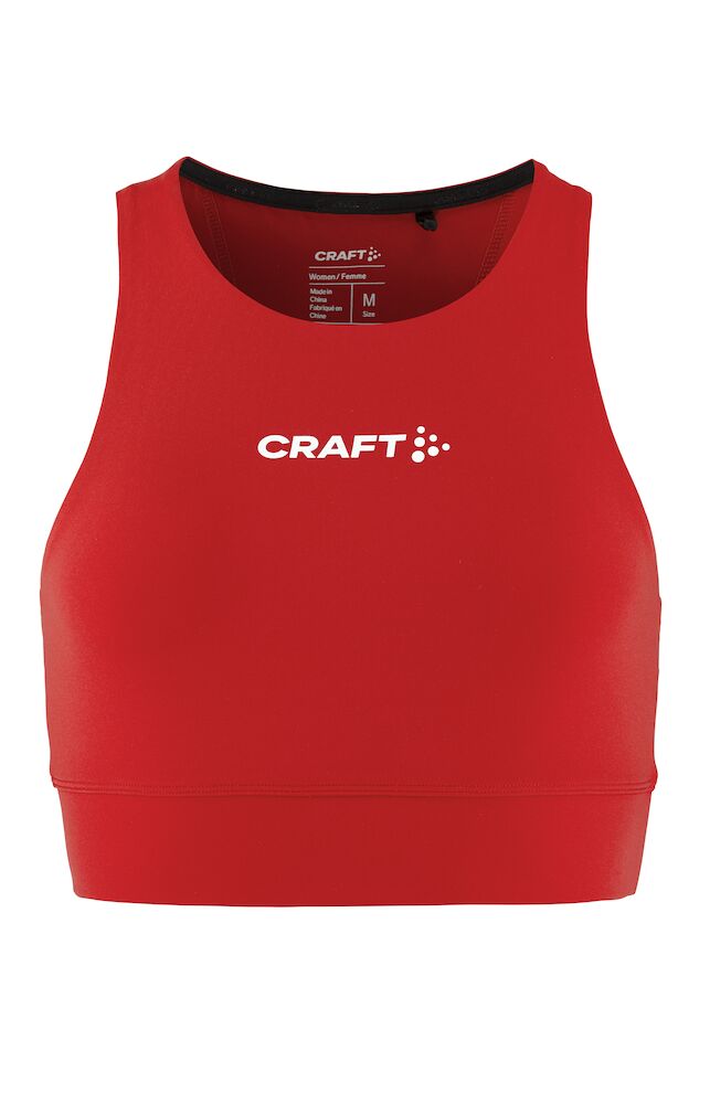 Rush 2.0 Crop Top W Bright Red XXS