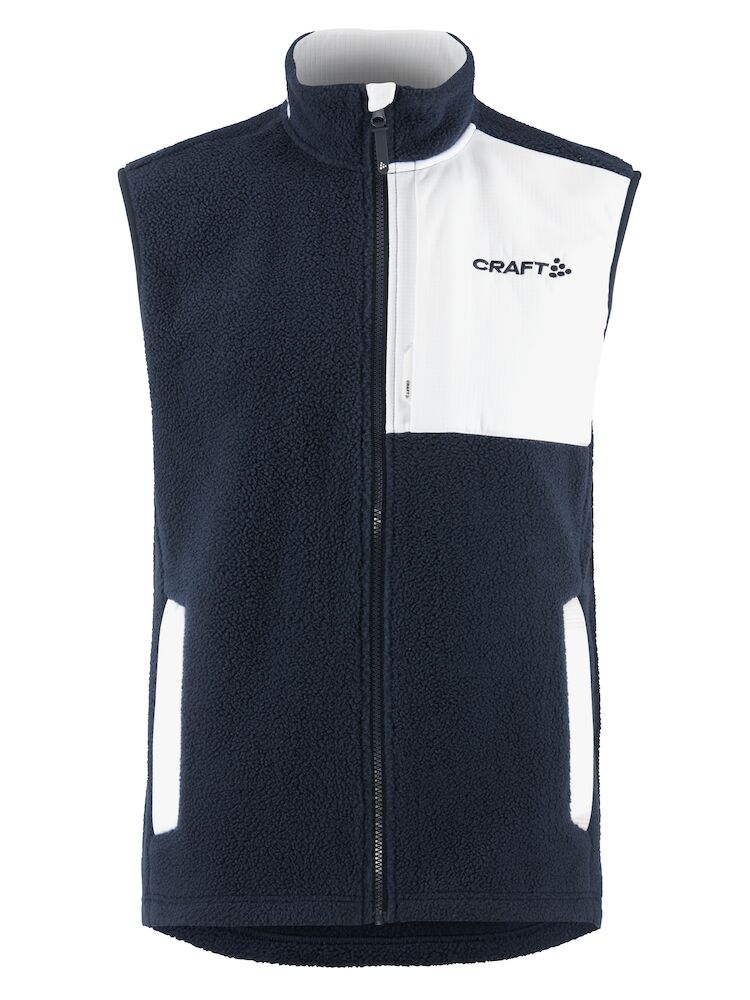 NOR ADV Explore Pile Fleece Vest M Blaze-White S