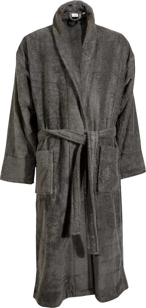 QA Bathrobe Dark Grey S/M