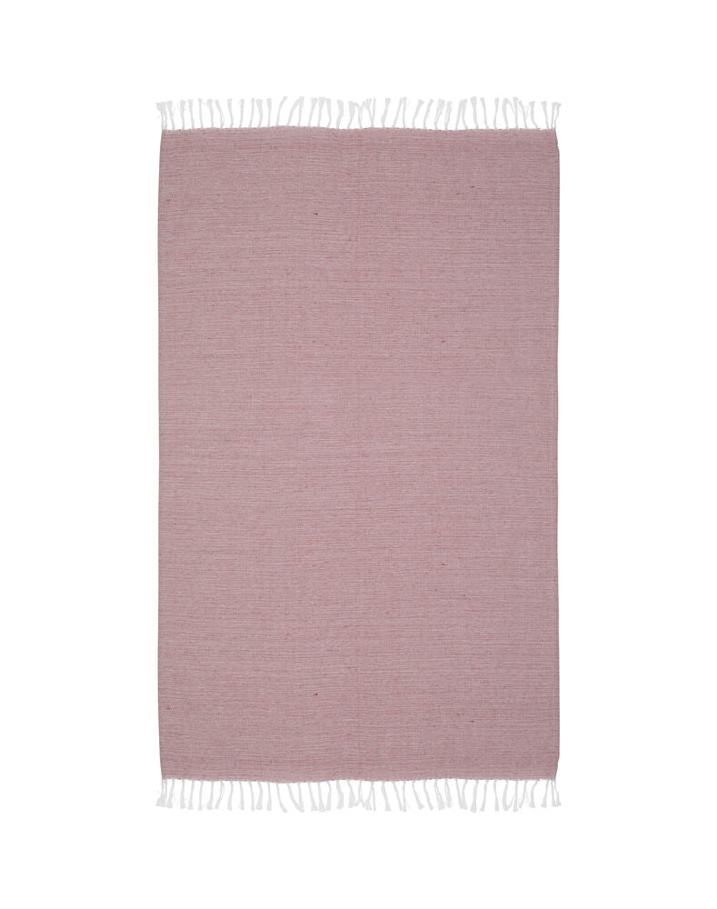 Beach Towel Hamam Recycled 90x150 cm Red 0