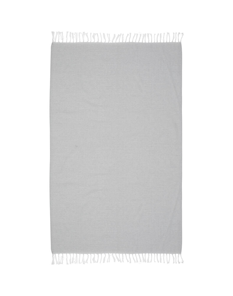 Beach Towel Hamam Recycled 90x150 cm Grey 0