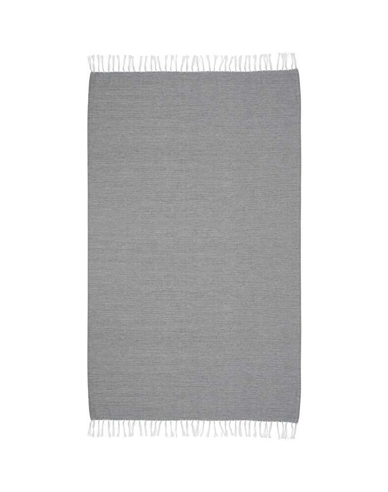 Beach Towel Hamam Recycled 90x150 cm Black 0