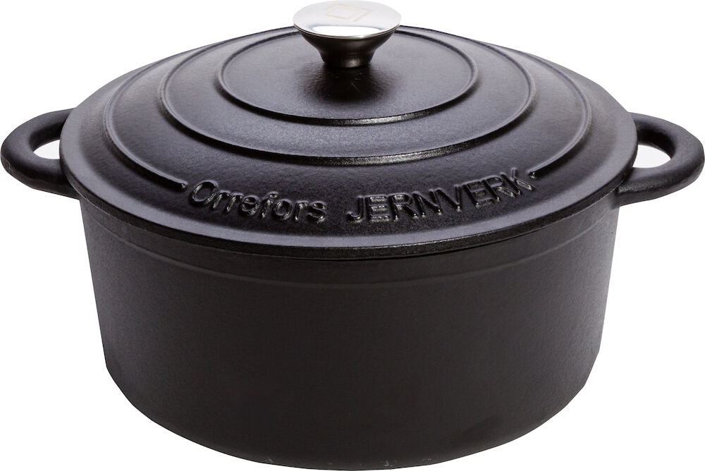 OJ Cast Iron Pot 5 litre Black 0