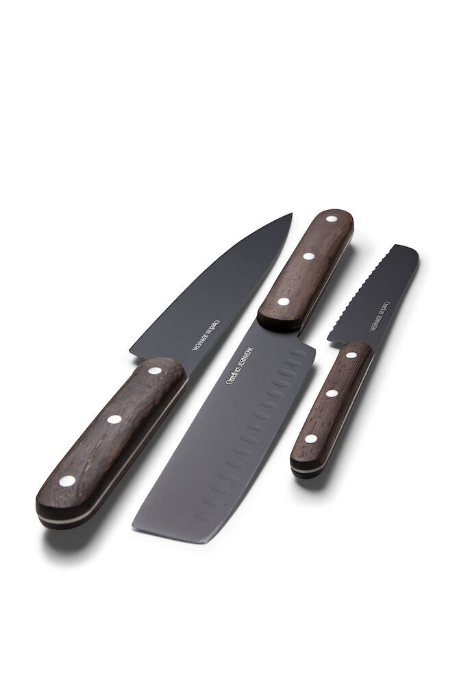 Knife Set 3-Pack Black 0