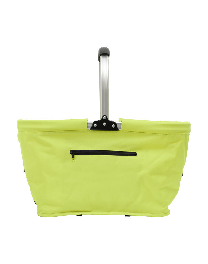 Carry Foldable Basket Lime 30L