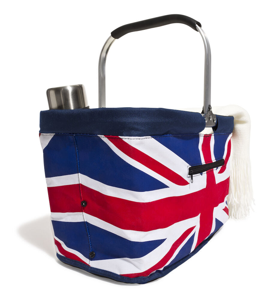 Carry Foldable Basket Union Jack 30L