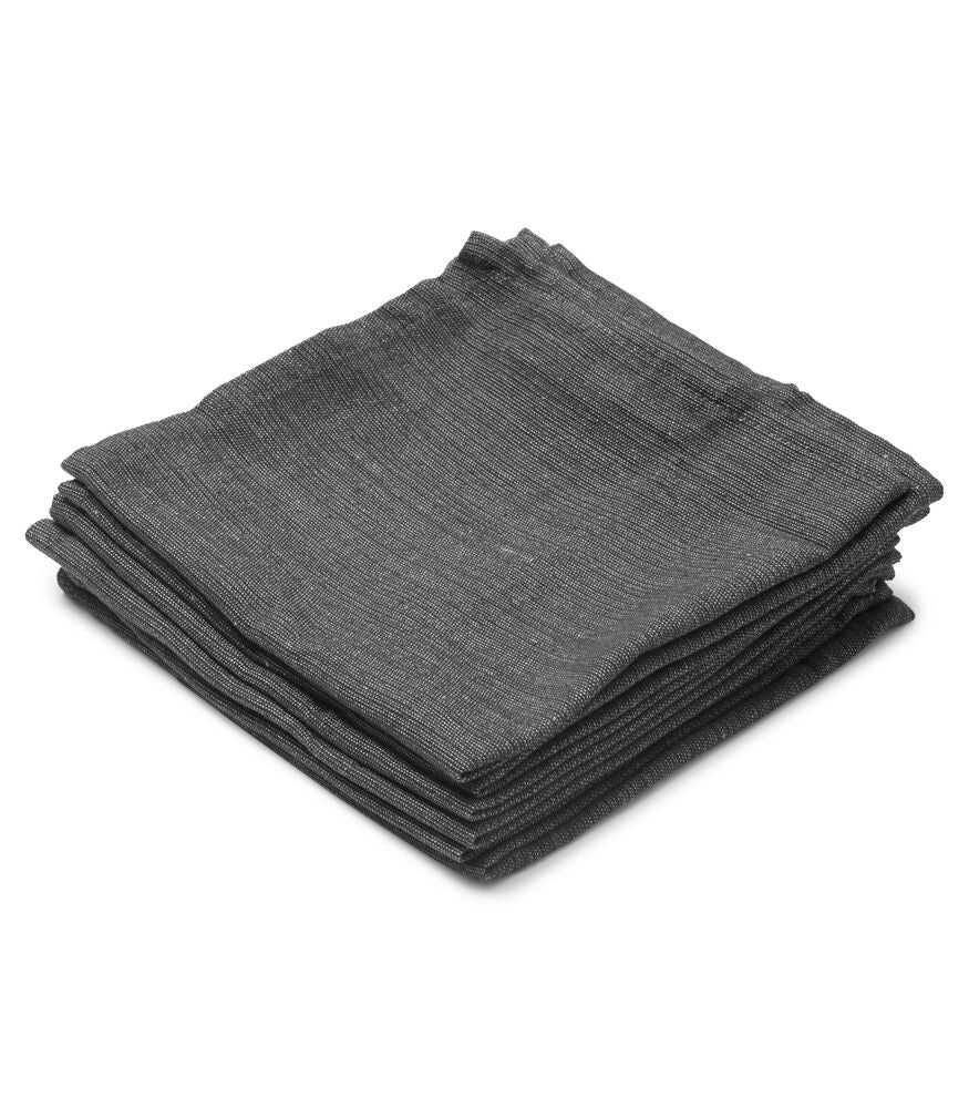 KL Table Cloth Recycled 6-Pack Dark Grey 46x46