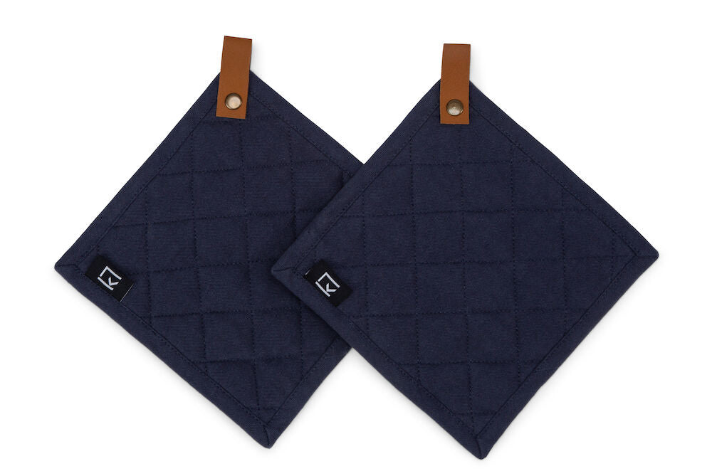 KL 2-p Pot Holder Navy Onesize