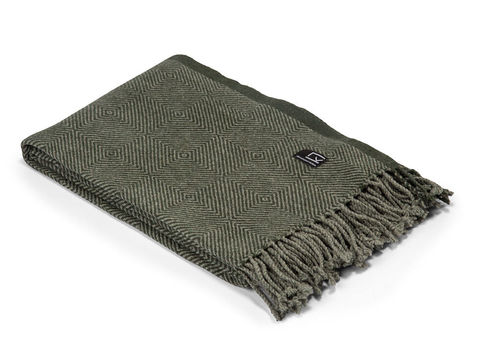 Plaid Kolstorp Recycled Green One size