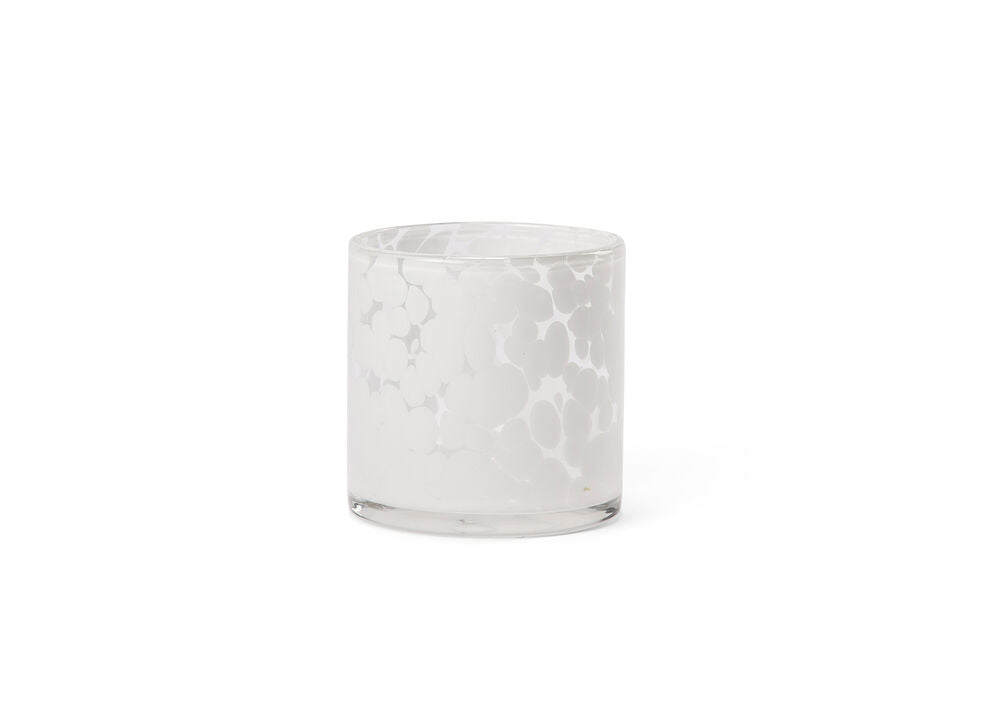 Glass Lantern Pattern White One size
