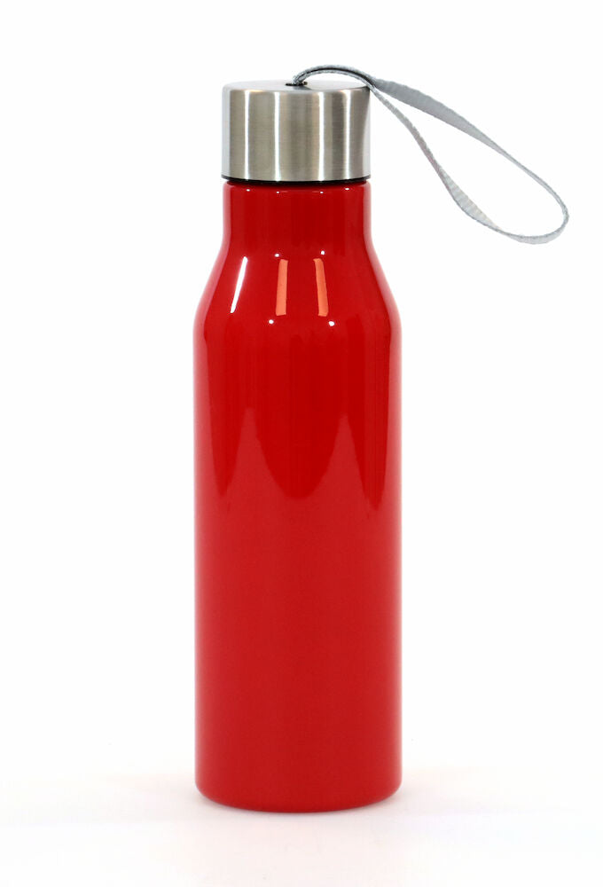 LN Water Bottle 600ml Solid Red 0
