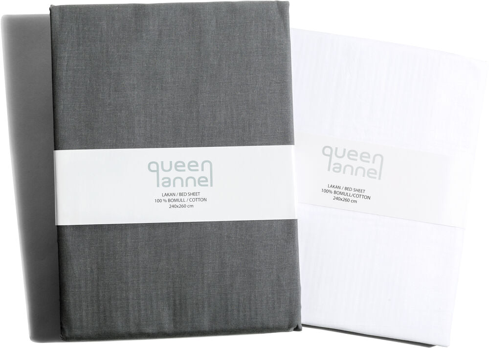 QA Bedsheet Grey 180X260CM