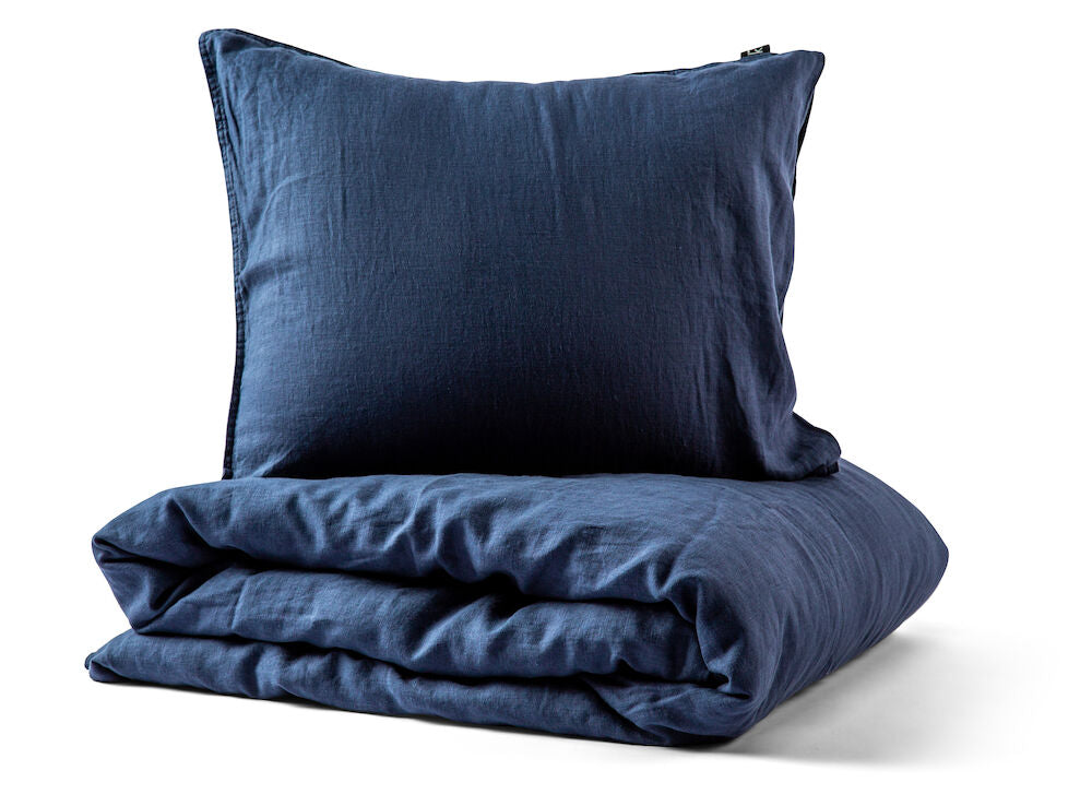 KL Bed Set Linnea Navy 50x60cm