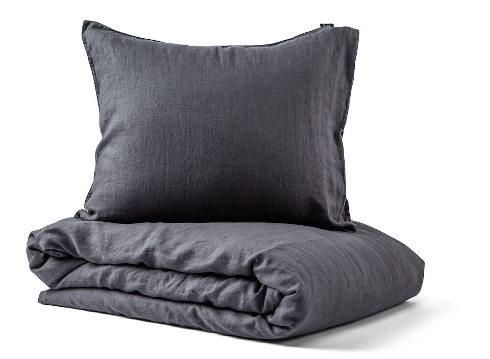 KL Bed Set Linnea Dark Grey 50x60cm