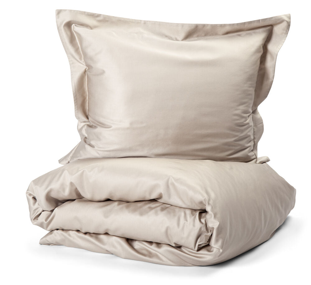 Pillow Case Manchester Satin Sand 50x60cm