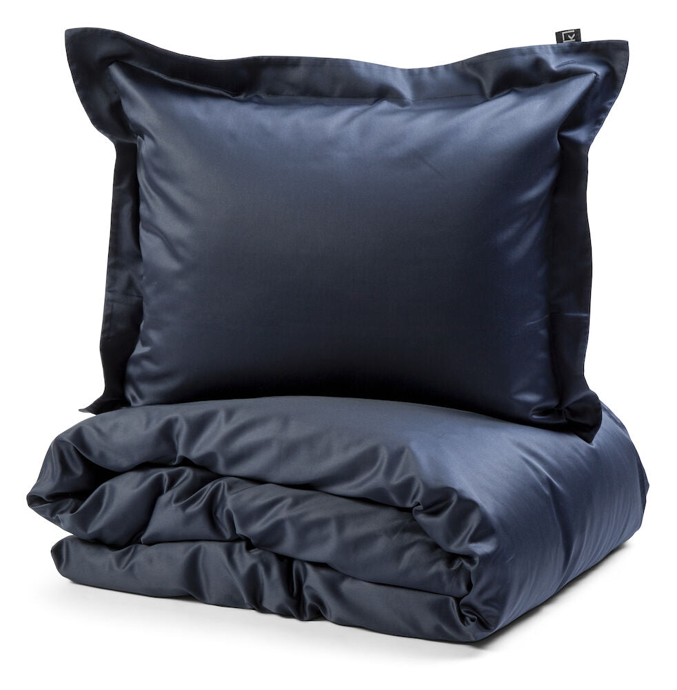Pillow Case Manchester Satin Navy 50x60cm