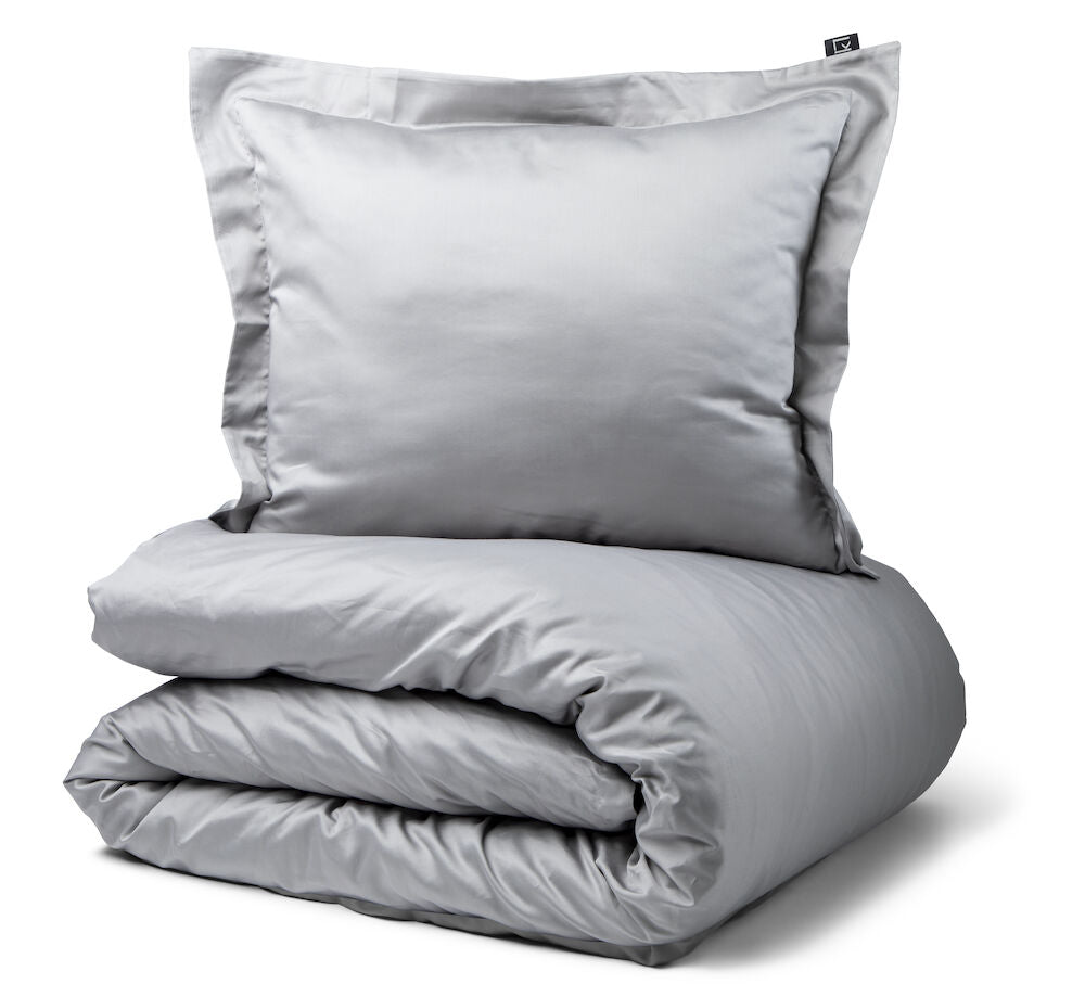 KL Manchester Satin 400tc Light Grey 50x60cm